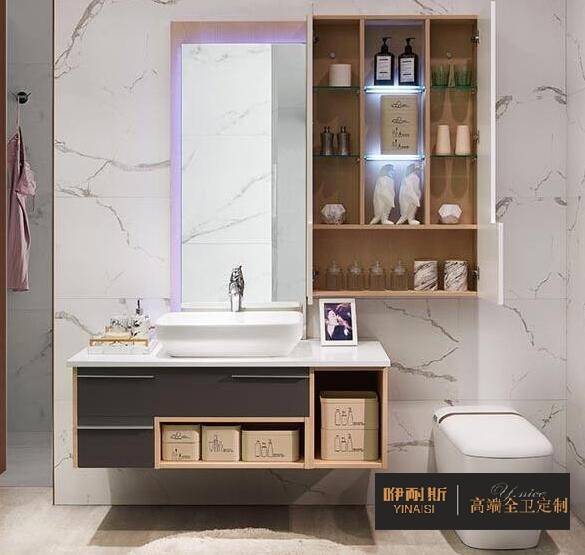 開放式存儲是一種日益增長的浴室趨勢，不管是小戶型還是大戶型都適用。